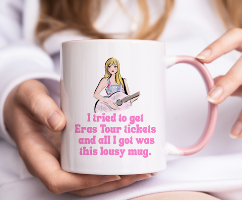 Taylor Swift Eras Tour Lousy Mug: 15oz