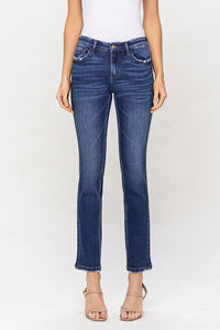 Mid Rise Slim Straight Jeans - Flying Monkey