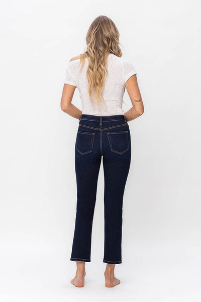 Vervet - High Rise Slim Straight   B5