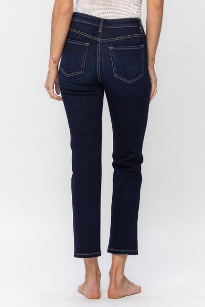 Vervet - High Rise Slim Straight   B5