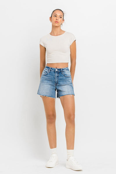 Vervet High Rise Denim shorts