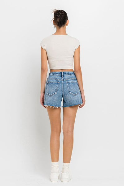 Vervet High Rise Denim shorts