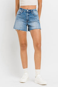 Vervet High Rise Denim shorts