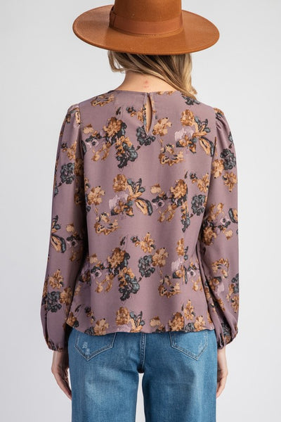 the Izzy floral blouse