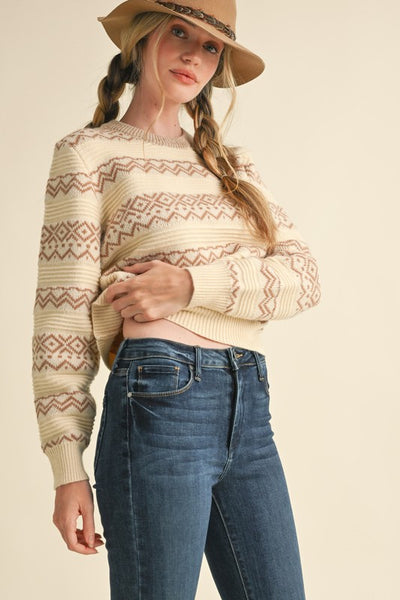 the Theodora  sweater