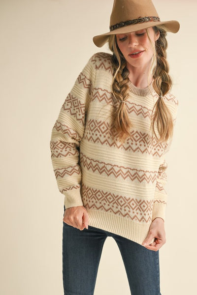 the Theodora  sweater