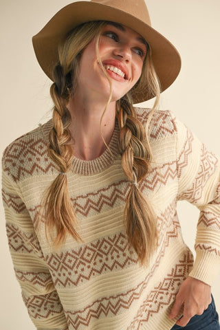 the Theodora  sweater