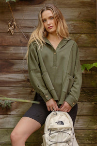 the Henderson Olive hoodie