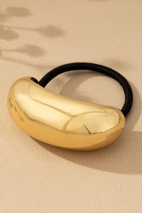 Gold bubble arch hair tie