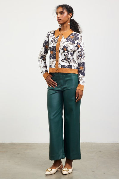 the Dakota - Green Faux Leather Pants