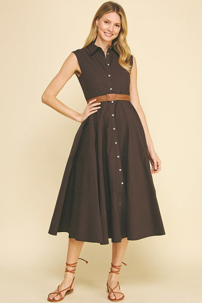 the Blake belted dress