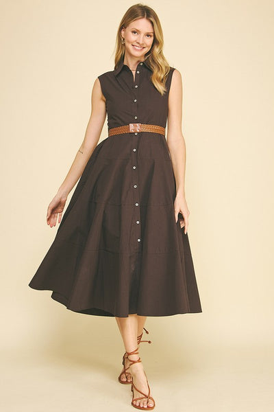 the Blake belted dress