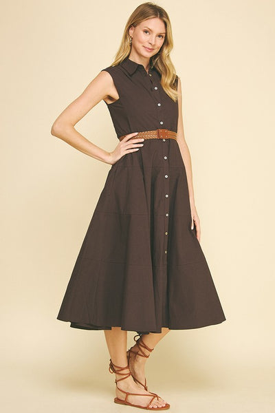 the Blake belted dress