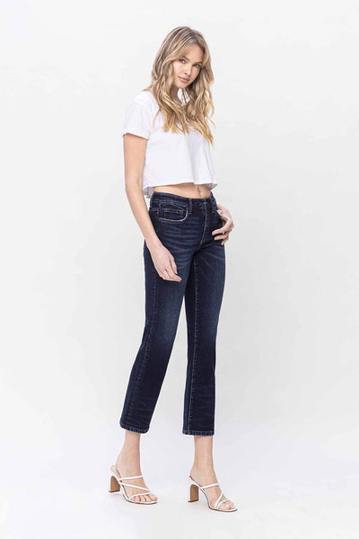 Mid Rise Slim Straight Jeans - Flying Monkey