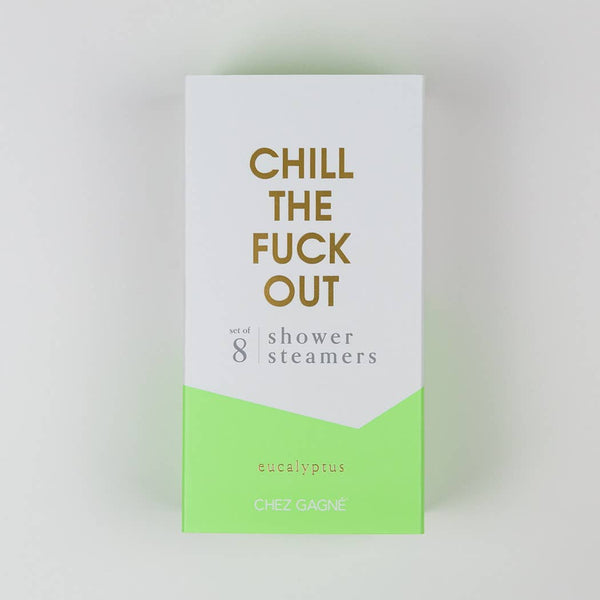 Chill the F* Out Shower Steamers - Eucalyptus