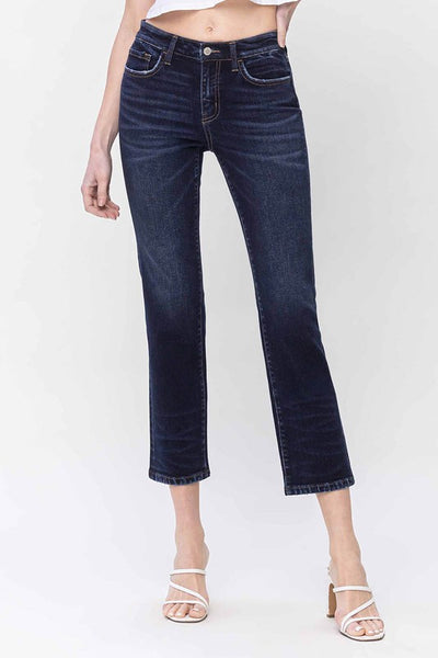 Mid Rise Slim Straight Jeans - Flying Monkey