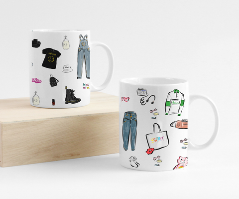 80's & 90's Coffee Mugs: 90s 15oz