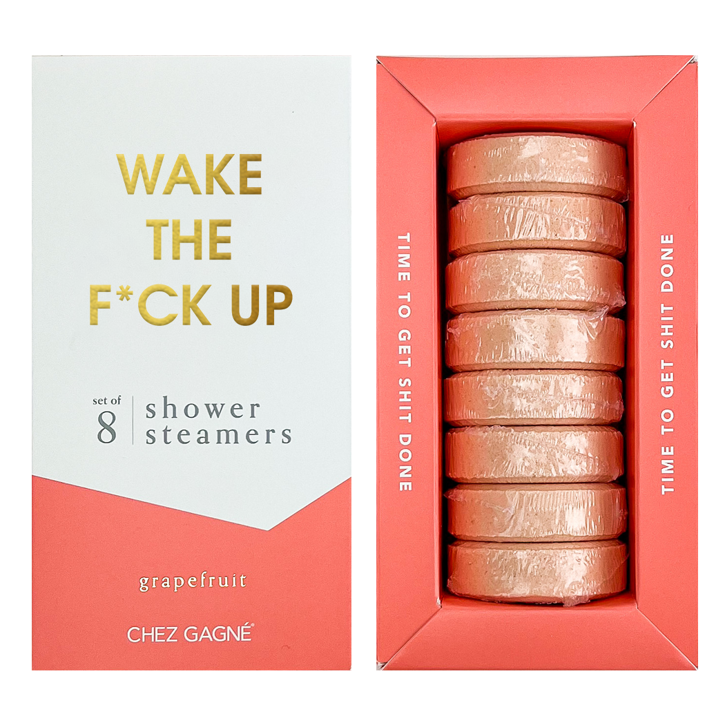 Wake The F*ck Up Shower Steamers - Grapefruit