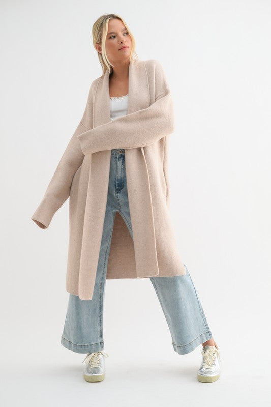 the Eileen oversize sweater coat