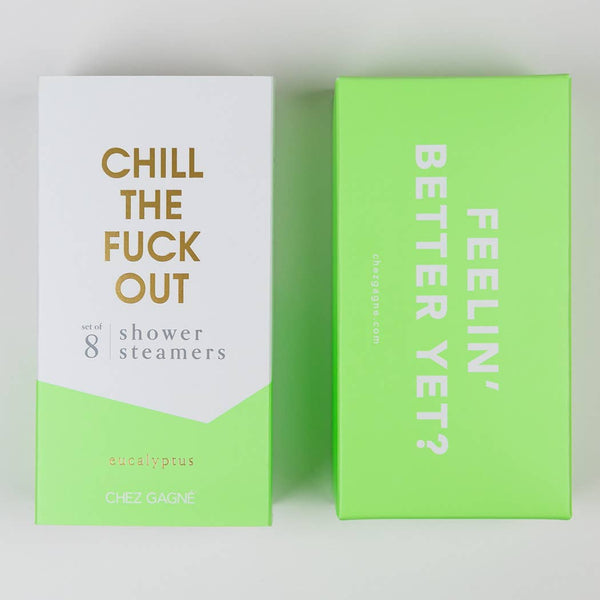 Chill the F* Out Shower Steamers - Eucalyptus