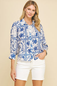 the Capri blouse