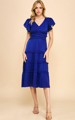 the Jasmine - Cobalt Blue dress