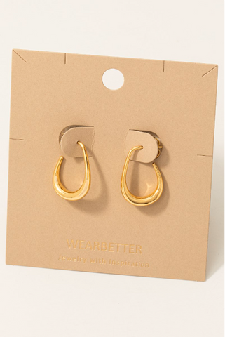 Thin Graduated Hoop Earrings