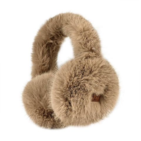 Taupe Faux Fur C.C Earmuff