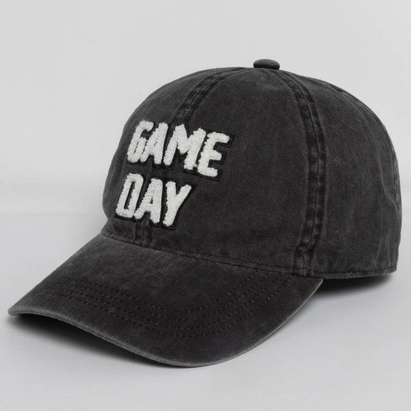 GAMEDAY Embroidered Patch Baseball Cap