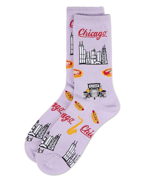 Chicago Bamboo Crew Socks