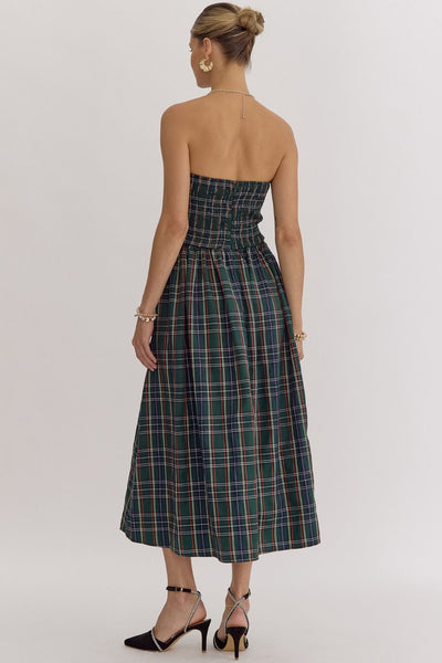 the Merry Plaid Dress