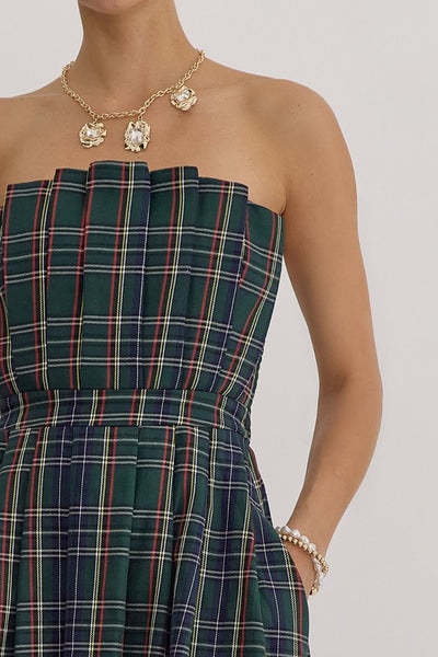 the Merry Plaid Dress