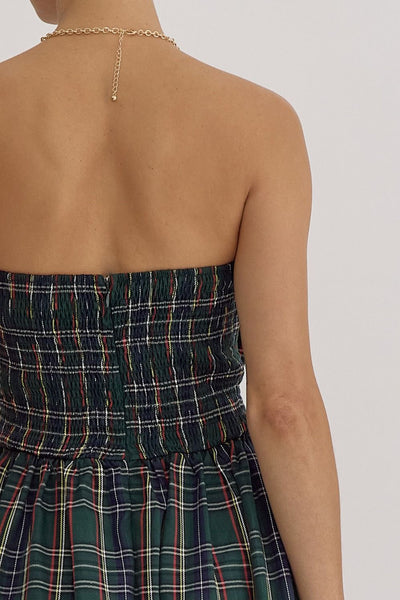 the Merry Plaid Dress