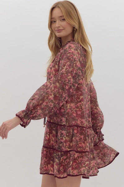 the Julianna long sleeve dress