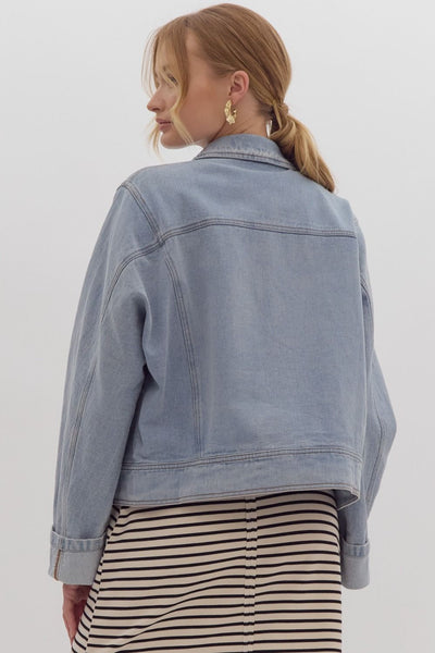 the Rumi Denim Utility Jacket