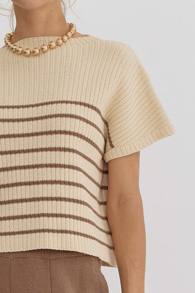 the Suri Stripe top