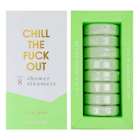 Chill the F* Out Shower Steamers - Eucalyptus